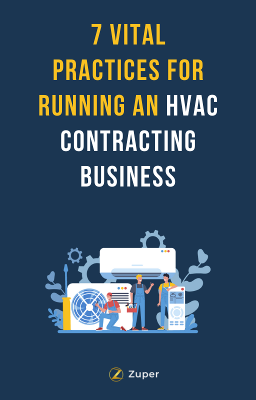 7 Vital Practices for running an HVAC Contracting Business Cover